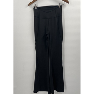 SHEIN Black High Waisted‎ Flare Leggings Athletic Pants Size S